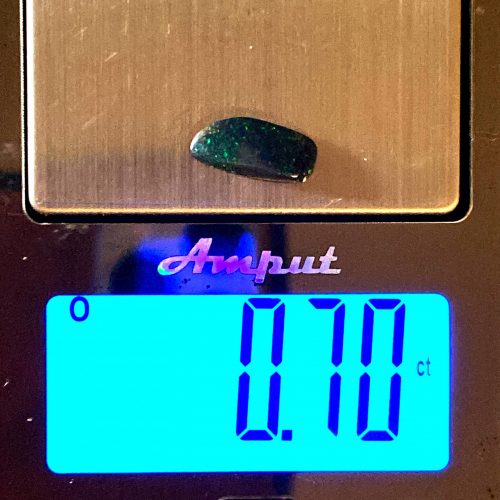 Solid Black Opal Loose  Stone 301 0.70ct - Image 11