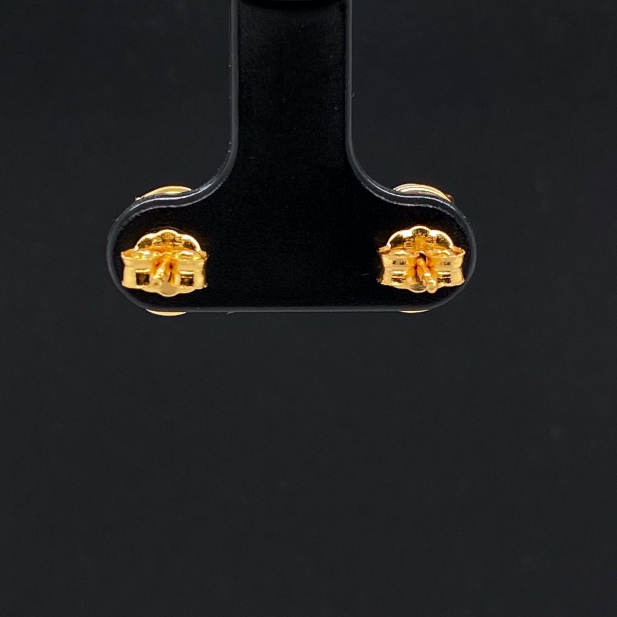 Symphony - Gold Plated Sterling  Solid Silver White Opal Earring 365 - Image 6