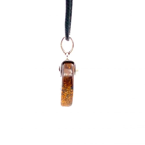 Solid Boulder Opal Pendant 099a - Image 9