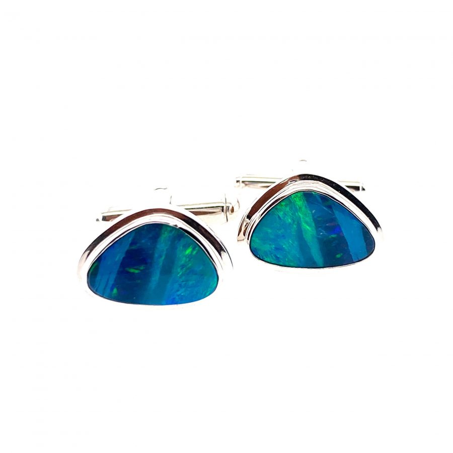 Doublet Opal Cuff Links r364 - Image 7