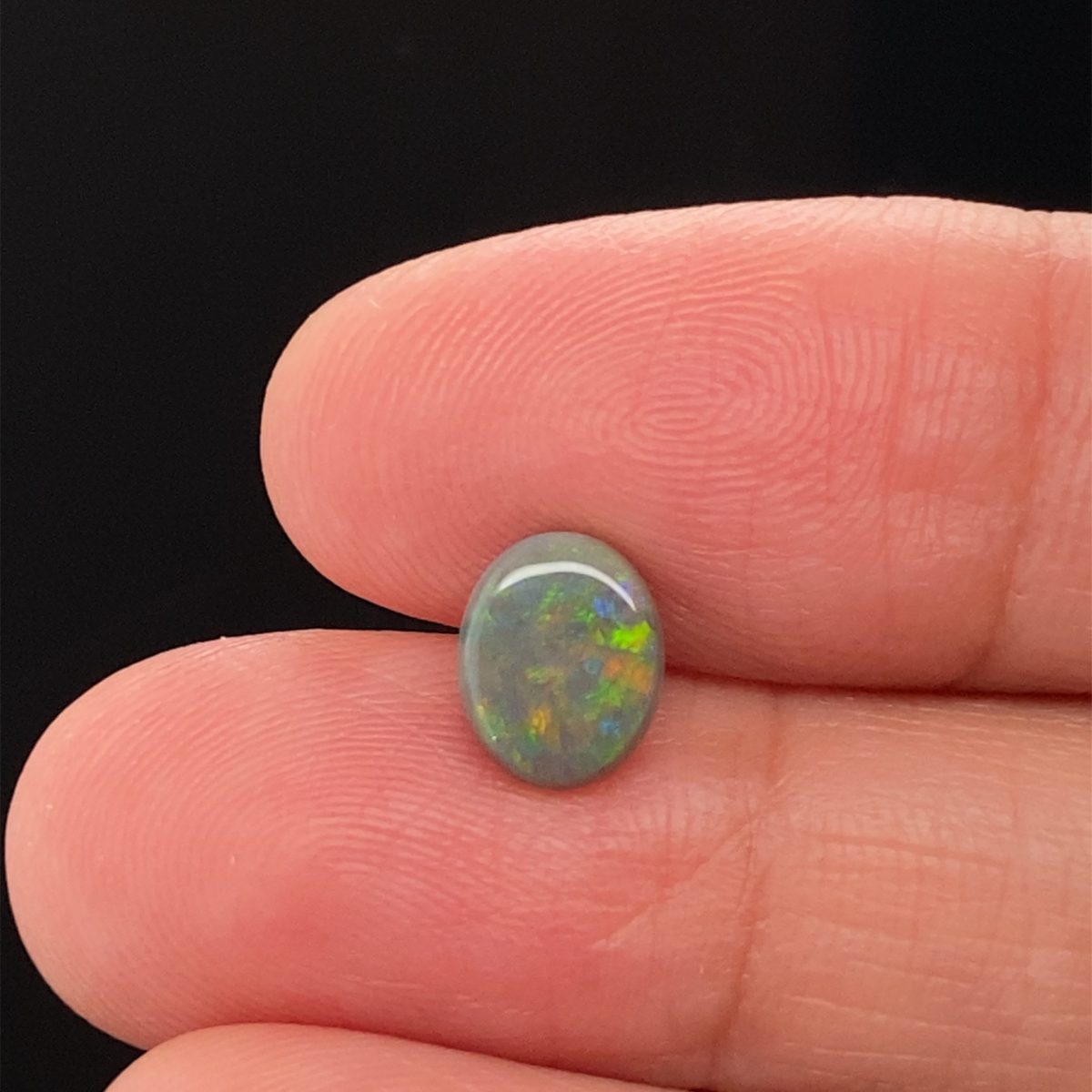 Solid Black Opal Loose  Stone 216 1.1ct - Image 10