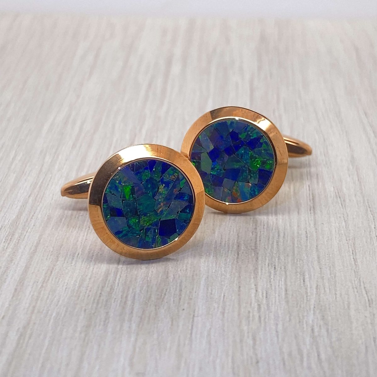 Mosaic Opal Cuff Links 001 - Image 10
