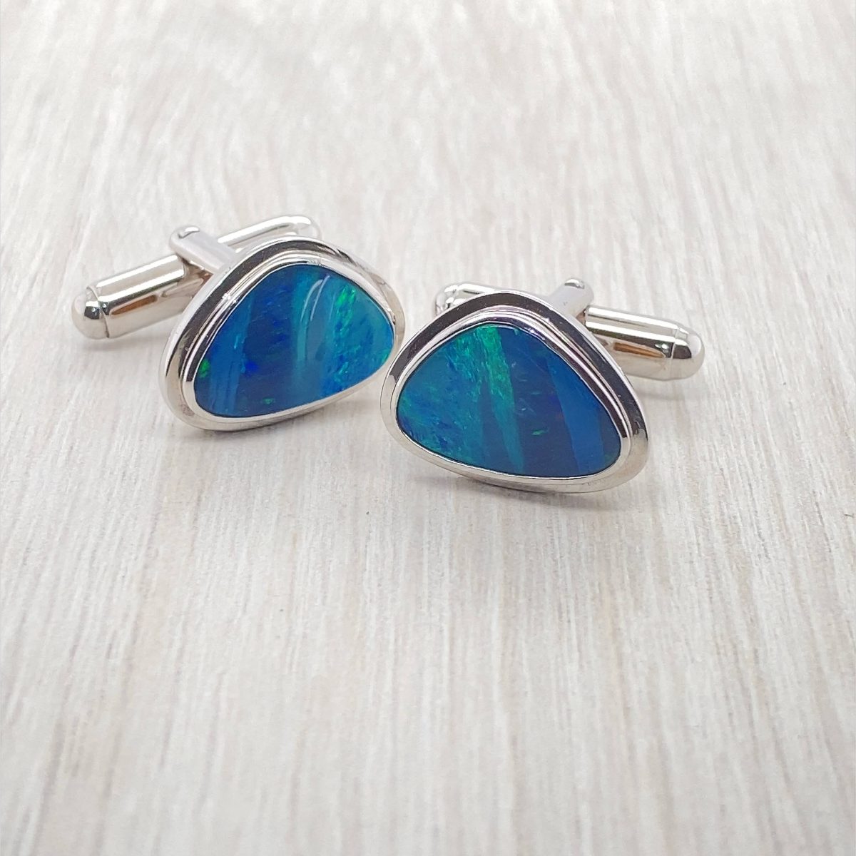 Doublet Opal Cuff Links r364 - Image 10