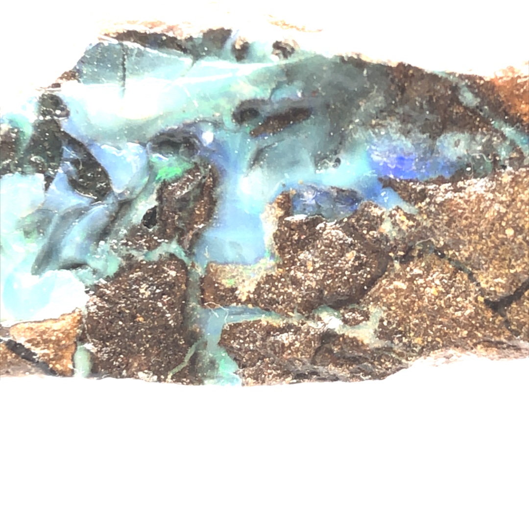 Solid Boulder Opal Rough Specimen 030 - Image 8